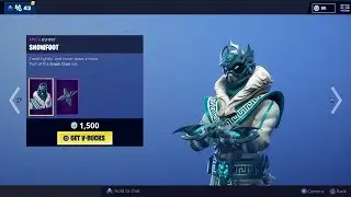 Fortnite Item Shop SNOWFOOT IS BACK! [March 11]