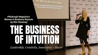 The Business of Intuition Keynote at Pittsburgh Magazine's Women in Business Awards