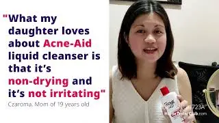 Non-drying cleanser? Be Confident with Acne Aid!