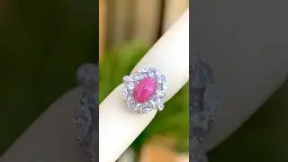 🥰3.07CT NATURAL CONCH PEARL & DIAMOND & 18K GOLD RING. It&rsquo;s so rare. Keeping you young forever 💝