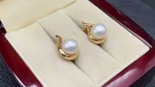 Золотые серьги.Нагатинская.Артикул: 30406