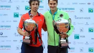 Roger Federer vs Pablo Cuevas- Final Estambul 2015 [Highlights]