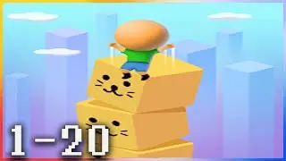Cube Surfer - Gameplay Walkthrough - Levels 1-20