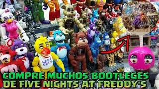 COMPRANDO MUCHOS BOOTLEGS DE FIVE NIGHTS AT FREDDY'S EN TEPITO 😱🔥