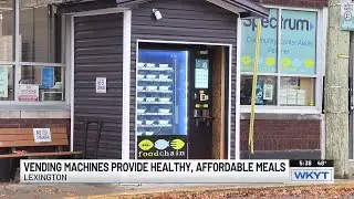 FoodChain in Lexington has new food vending machine for those in need