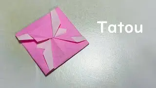 【折り紙・origami】たとう　Tatou