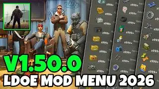 LDOE MOD MENU v1.50.0 UPDATE 2026 | PREMIUM MOD MENU | LAST DAY ON EARTH MOD MENU APK 1.50.0