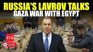 Moscow LIVE: Russia's Lavrov Meets Egypt's Abdelatty I Middle East Conflict I Gaza War Latest