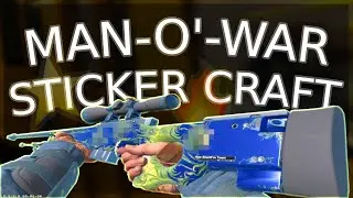 AWP MAN-O'-WAR STICKER CRAFT ⭐️