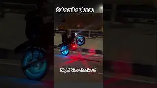 Subscribe please 🥺 please splendor modified video night view check out ✅ #shorts #viral