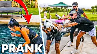 PRANK - JE M'EMBROUILLE AVEC TOUTE LA VILLA !!