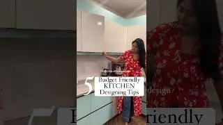 5 budget friendly Kitchen Design Tips! #coloraza #homedecor #kitchentips #kitchendesign #kitchenidea