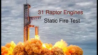 SpaceX Super Heavy Booster 7 31-Engine Static Fire Test [space news]
