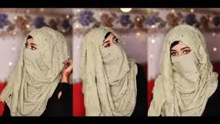 Full Coverage Easy and Simple Hijab with Niqab Tutorial 💕 | Everyday Hijab Style | Be You and Beauty