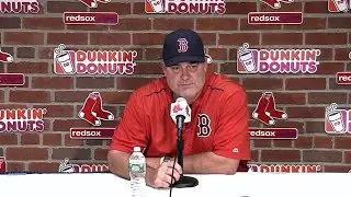 CLE@BOS: Farrell on Devers' performance in 7-3 loss