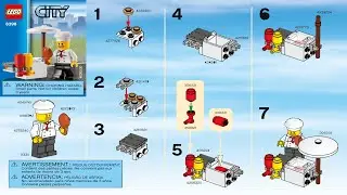 LEGO instructions - City - 8398 - BBQ Stand