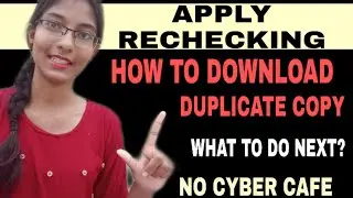 Chse rechecking and readdition 2020 |  how to download duplicate copy chse | chse board Odisha