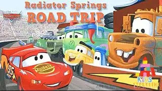 🚒🏎️💨 Kids Book Read Aloud: Disney Pixar Cars : Radiator Springs Road Trip