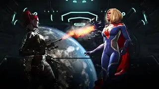 HARLEY QUINN VS POWER GIRL VERY HARD 4K OLED GRAPHICS