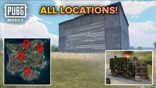 PUBG MOBILE &mdash; Все локации с грузовиками с добычей (Руководство по карте)