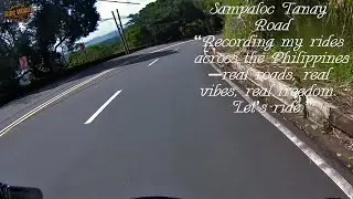 Sampaloc Tanay Road Tanay, Rizal, Philippines, real roads, real vibes, real freedom. Let&rsquo;s ride.