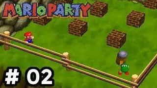 Mario Party #2 [Coin Block Bash] Anterior com marreta