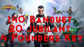 🔮 140x Superior Banquet + 20x Jubilant Opening + 4x Founders Keys | 👀 Worth the Hype? MCOC