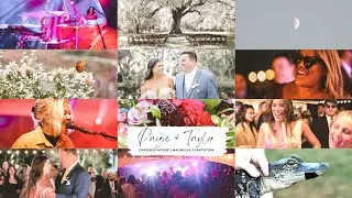 ⚡PUNK ROCK CHIC Paige and Taylor's Carriage House Magnolia Plantation Wedding Video, Charleston SC