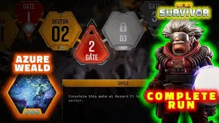 AZURE WEALD GATE 2 HAZZARD 3 | PLAY ENGINEER | DEEP ROCK GALACTIC SURVIVOR 1.0 | No Commentary