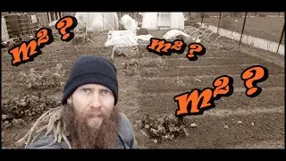 Quelle SURFACE de potager pour &ecirc;tre AUTONOME en l&eacute;gumes toute l'ann&eacute;e ?