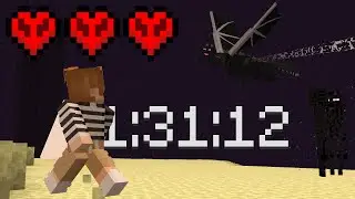 I beat Minecraft for the first time
