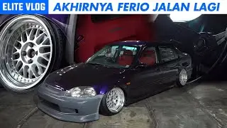 AKHIRNYA FERIO JALAN LAGI | ELITE VLOG