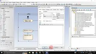 Sparx Enterprise Architect - Membuat Activity Diagram Logout