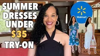 Stylish Summer Dresses Under $35 | Wal-Mart Haul