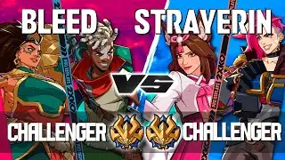 2XKO ▰ BLEED (Ekko-Illaoi) vs STRAYERIN (Ahri-Vi) ▰ 2XKO Pro level replays