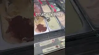 Gelato in Rome while being on Europe business conference #workfromanywhere