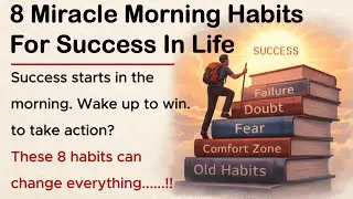 8 Miracle Morning Habits for Success in Life || Graded Reader || Improve Your English Fluency ✅️