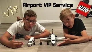 *NEW* LEGO City Airport VIP Service Review