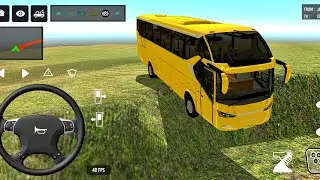 Euro Bus Driving Game PublicTransportation 2024 Indonesia BusSimulator Android Gameplay #86