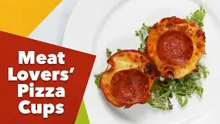 Keto Meat Lovers&rsquo; Pizza Cups Recipe