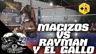 El Gallo y Rayman vs Miedo Extremo y C&iacute;clope | Drong Brothers | Lucha completa .