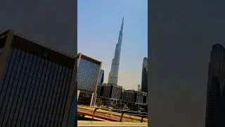 Dubai Metro View 🚇|| Burj Khalifa #cityphotography #dubaimetro #viral #uae #dubai #burjkhalifa