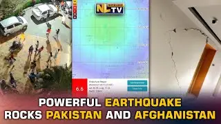 11 KILLED, DOZENS INJURED AS 6.6 QUAKE RATTLES PAKISTAN, AFGHANISTAN