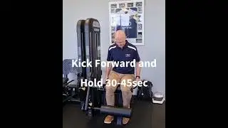 ACLR Rehab: Isometric Knee Extension Machine