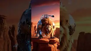 The lion king turned into a transformer#shorts
