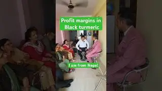 profit margins in nepal black turmeric #shorts #ytshorts #shortsfeed #rajeevsaini