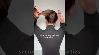 ponytail hack from Ariana Grande&rsquo;s hairstylist ➡️  #ponytail