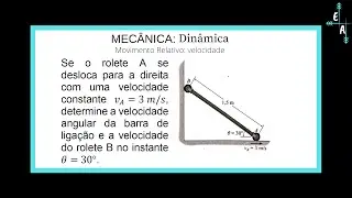 PF 16.7 Mecânica: Dinâmica - Análise do Movimento Relativo: velocidade