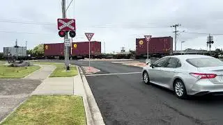 TasRail freight train #135 Devonport TAS 28/12/2025 at 12:36