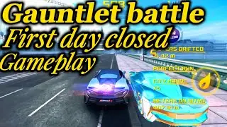 Special event,,? Gauntlet battle first day very closed gameplay of asphalt 8 elite league #asphalt8